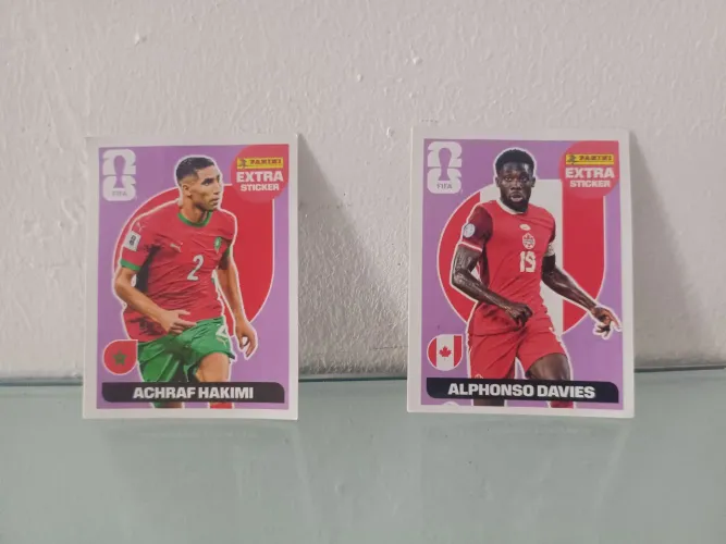 Figurinhas Legends da copa de 2026, Hakimi e Aphonso Davies