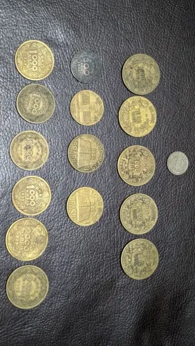 Lote de Moedas Antigas Brasileiras (Réis) - Império, República Velha e Era Vargas