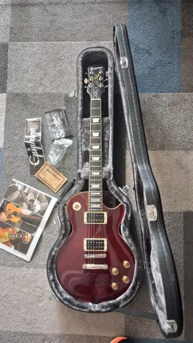 Guitarra EpiPhone Les Paul 60 S Tribute Plus. (Não está com os captadores 57 Gibson ) 