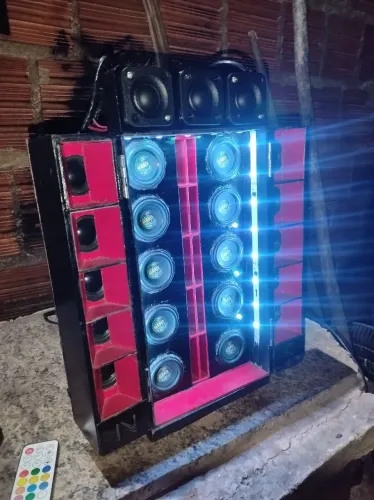 Mini carretinha com somautomotivo