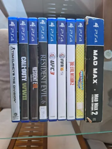 8 Jogos PS4 originais