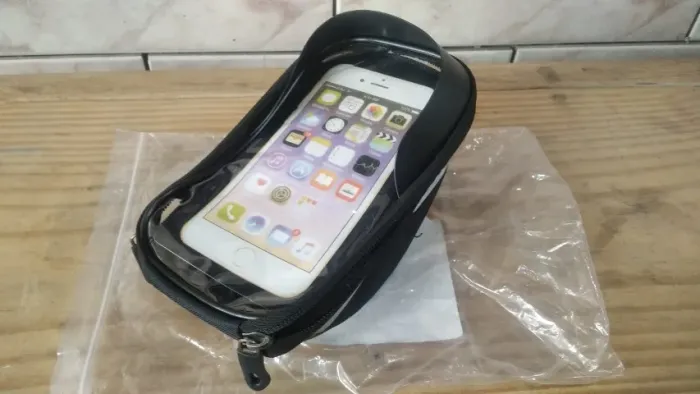 Bolsa para guidão de Bicicleta com Protetor De Celular - Produto novo Bairro madureira