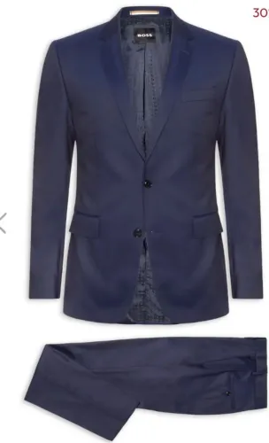 Terno hugo boss azul