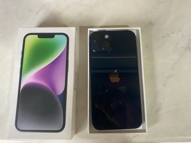 iPhone 14 128 gb todo original acompanha caixa capinha e carregador
