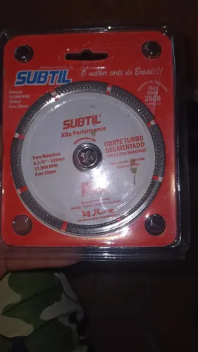 Disco de maquita tenho muito