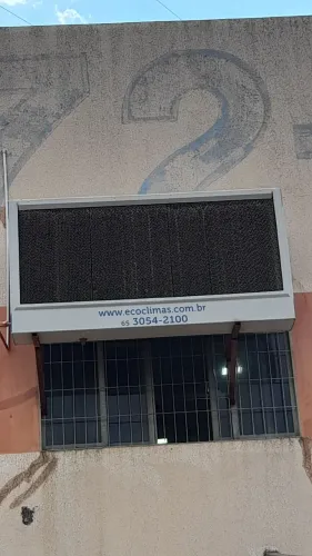 Climatizador industrial semi novo com nota aberto para negociação. *