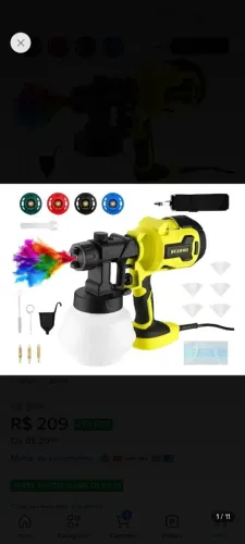 Pistola para pintura