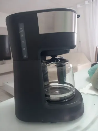 Cafeteira Elétrica Electrolux 30 Xícaras Experiênce Programável com Timer Cor Inox Preta