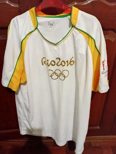 Camisa Revezamento Tocha Olímpica Rio