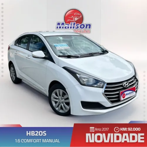 Hyundai HB20 C./c.plus/c.style 1.6 Flex 16V Mec. 2017