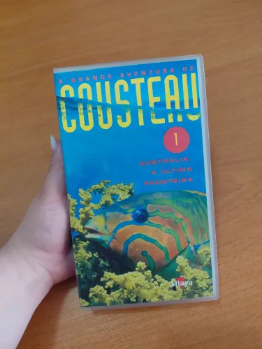 Vhs A grande aventura de Costeau 1