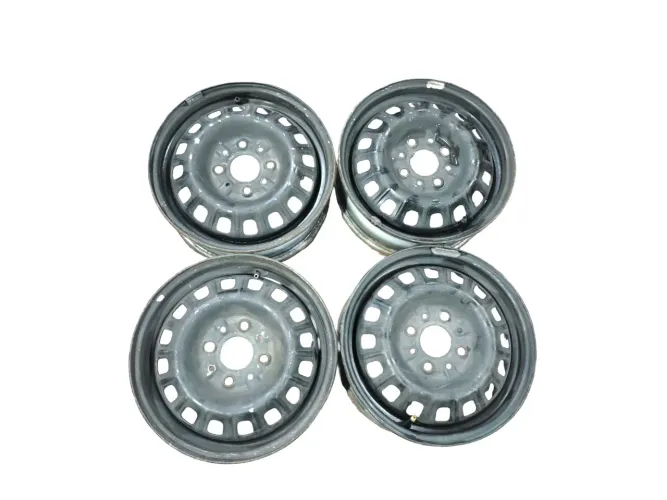 Jogo de Roda Aro 13 Fiat 4x100 Original Palio Jogo Roda de Ferro Fiat Aro 13 Original 