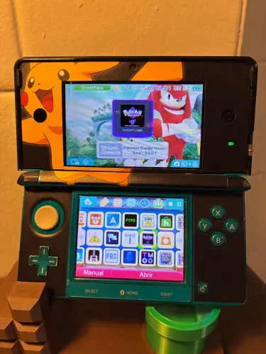 Nintendo 3DS Desbloqueado (Skin Pikachu)