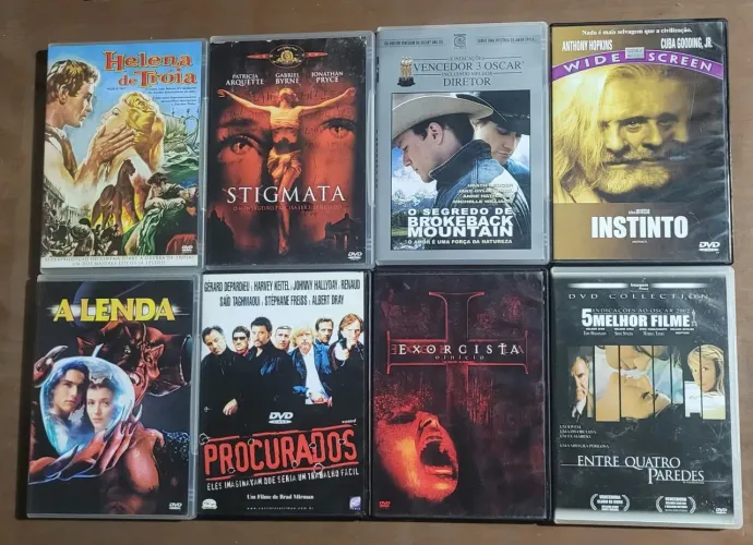 Lote de DVDs de Filmes Diversos