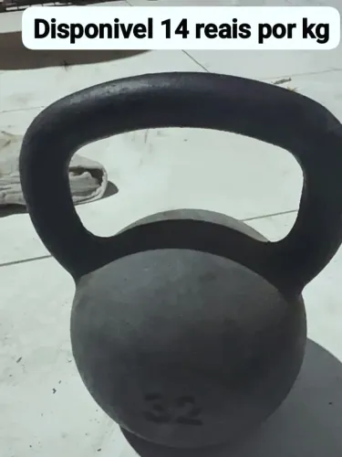 Bola de peso kettlebell vários pesos