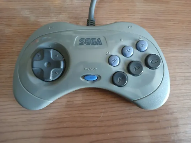 CONTROLE MEGA DRIVE 6 BOTÕES FUNCIONANDO
