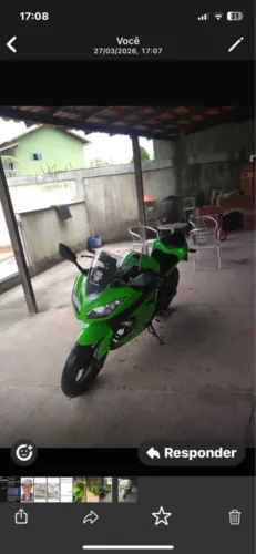 Ninja 300 - troco bike elétrica 