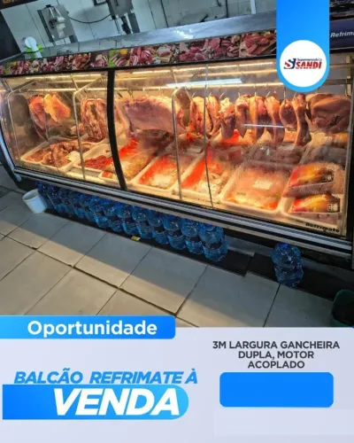 BALCÃO REFRIGERADO DE CARNE
