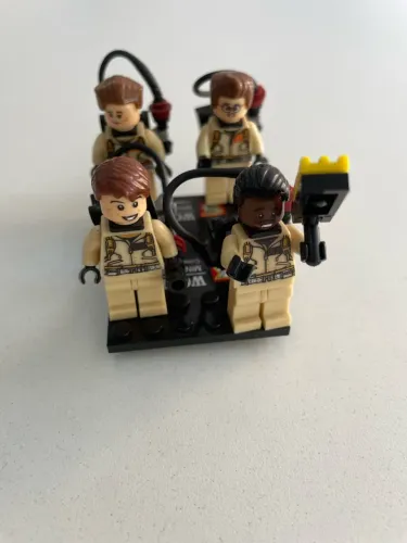 Kit Colecionável Minifiguras Caça-Fantasmas (Ghostbusters) Estilo LEGO