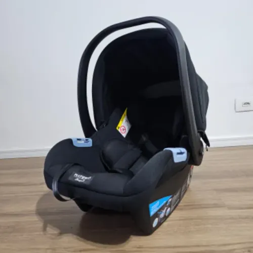 Cadeirinha para Carro Bebe Conforto Burigotto Materna Gray