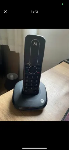 Telefone Sem Fio Motorola MOTO-400 1 Base Bivolt - Preto