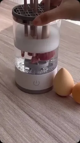 Lavador limpador de pincéis Maquiagem elétrico - NOVO