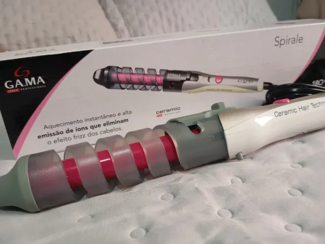 Modelador de Cachos GAMA Spirale - Semi Novo