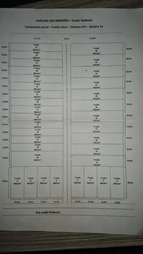 Vendo Chácara das Mansões 460 m² PARCELADO - entrada 7.900