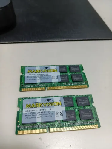 Memória RAM DDR3 8GB (2x4GB)