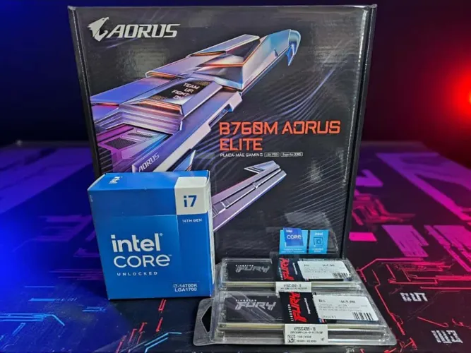 kit pc gamer i7 14700k  b760 16gb ddr5 5600mhz Novo