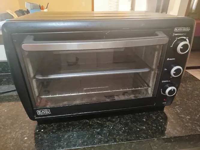 FORNO ELÉTRICO BLACK+DECKER 14L Forno Elétrico Black+Decker 14 Litros - Usado
