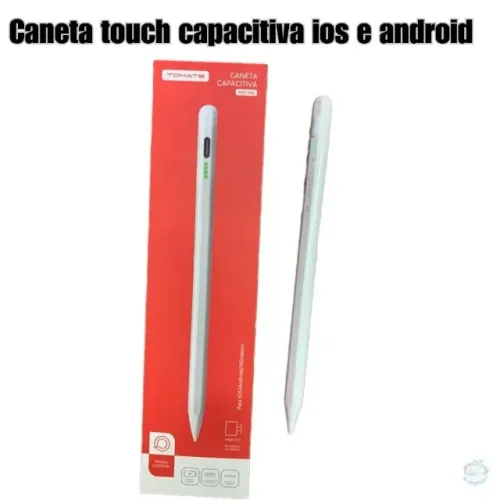 Caneta touch capacitiva para Ios e Android
