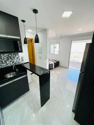 Studio para locação - Via Alameda - 31m² .- 1 Vaga - Varanda - Centro de Guarulhos/SP