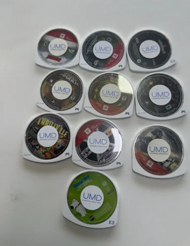 Lote de jogos de psp original 
