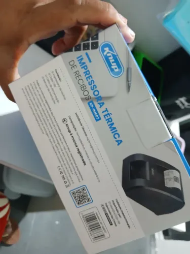 Impressora de recibo e scanner 
