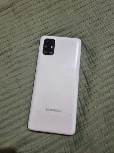 Celular M51 branco 128gb 7000mah 