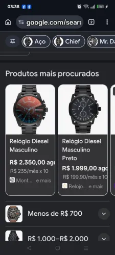 RELÓGIO DIESEL ORIGINAL