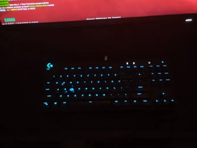 Teclado gamer Logitech g x pro