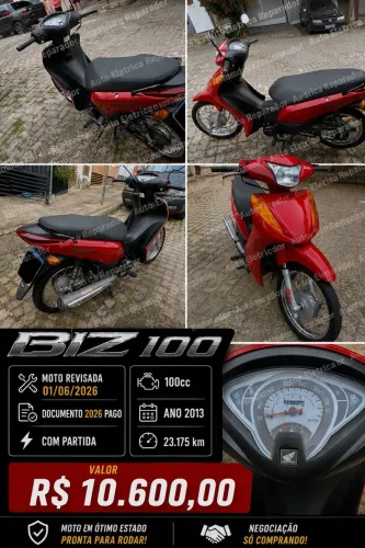 Vendo Honda biz 2013