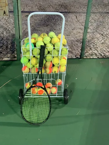 Bolas de tenis usadas
