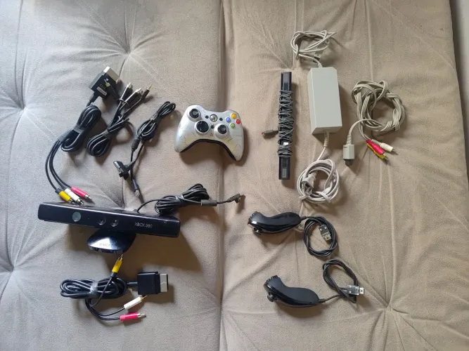 Tudo para video game, Xbox 360 e Nintendo wii