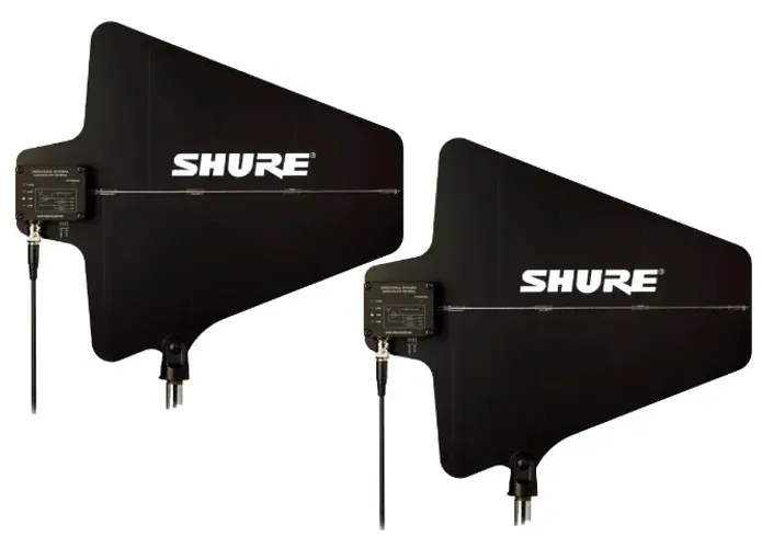 2 Antenas Direcionais Ativas Shure UA874 470-960MHz