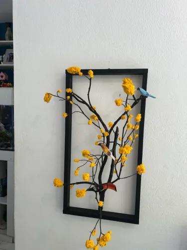 Quadro 3D artesanato 