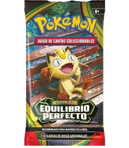 Pokemon TCG Cartas Mega Evolution Perfect Order Booster Pack Latam