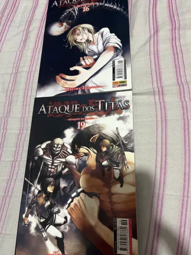 Mangá Ataque dos Titãs