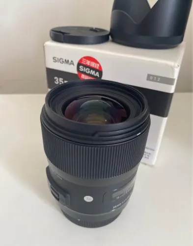 Sigma 35mm F/1.4 art para canon