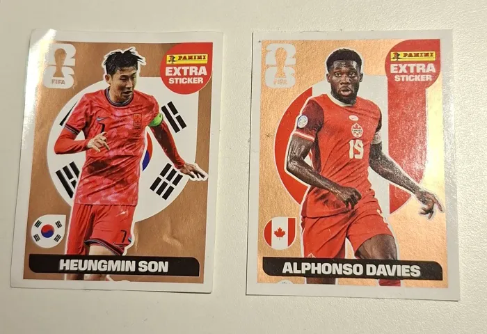 Figurinhas da copa LEGEND Panini