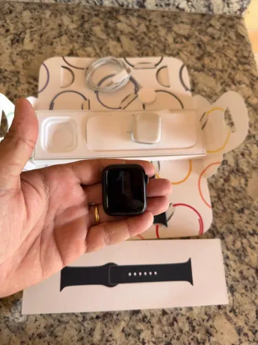 Apple Watch SE 2 44 mm preto novo na caixa