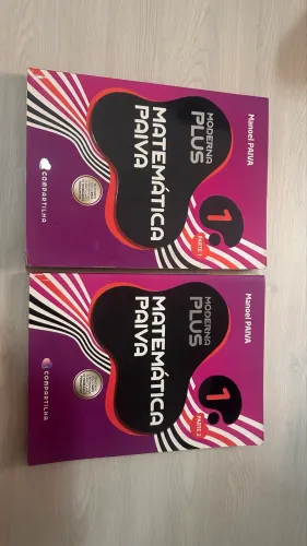 Livro moderna plus- Matemática Paiva, parte 1 e 2