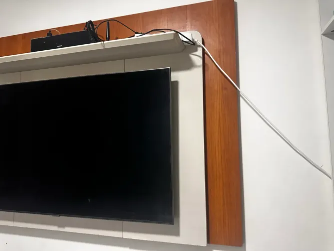 Painel para TV Arc ate 70polegadas - Off White/Natural.